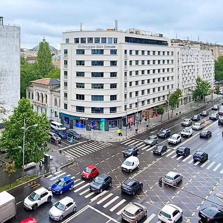 The Central Nest - 1Br Steps From Athenaeum * Bukarest